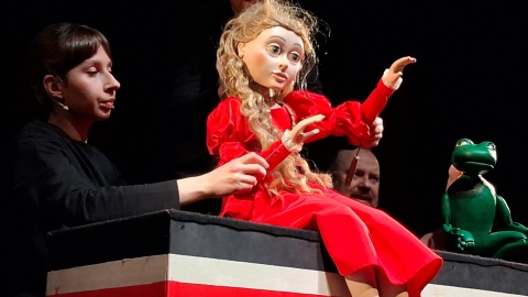 Próba medialna do spektaklu w Teatrze Baj Pomorski pt. „Śpiąca Królewna"/fot. Iwona Muszytowska-Rzeszotek