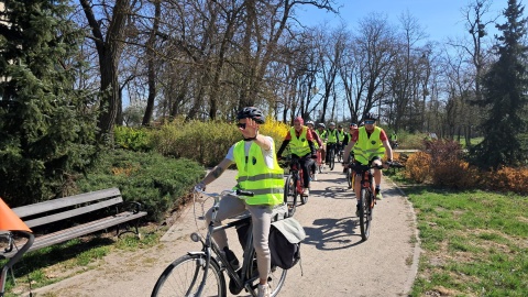 Inauguracja szlaku pieszo-rowerowego „Ku Kaczym Dołom"/fot. Marcin Glapiak