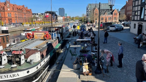 Pchli targ w ramach obchodów 680-lecia Bydgoszczy. / Fot. Natasza Trzebuchowska