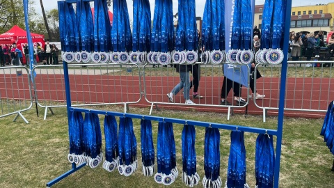 Każdy z uczestników mógł liczyć na pamiątkowy medal. / Fot. Patryk Głowacki