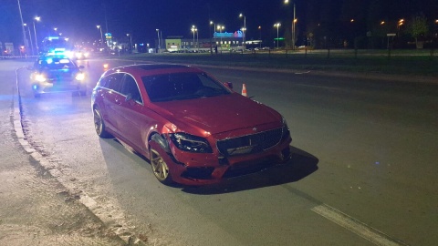 W Inowrocławiu zginęła rowerzystka potrącona przez ten samochód/fot. KPP Inowrocław