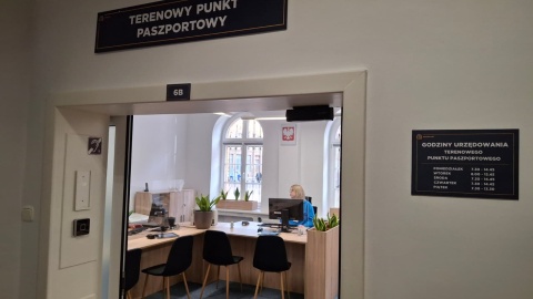 Otwarcie nowego punktu paszportowego w Grudziądzu/fot. Marcin Doliński