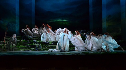 Opera „Łucja z Lammermooru” - zdjęcie z próby generalnej . Fot. Ireneusz Sanger