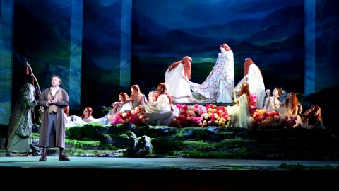 Opera „Łucja z Lammermooru” - zdjęcie z próby generalnej . Fot. Ireneusz Sanger