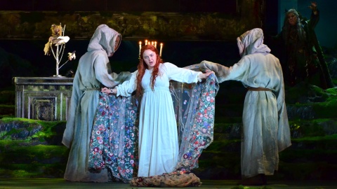 Opera „Łucja z Lammermooru” - zdjęcie z próby generalnej . Fot. Ireneusz Sanger