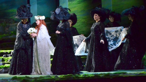 Opera „Łucja z Lammermooru” - zdjęcie z próby generalnej . Fot. Ireneusz Sanger