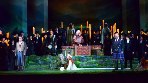 Opera „Łucja z Lammermooru” - zdjęcie z próby generalnej . Fot. Ireneusz Sanger