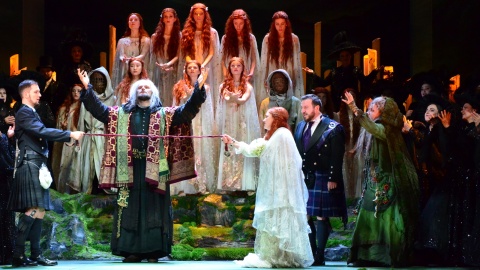 Opera „Łucja z Lammermooru” - zdjęcie z próby generalnej . Fot. Ireneusz Sanger