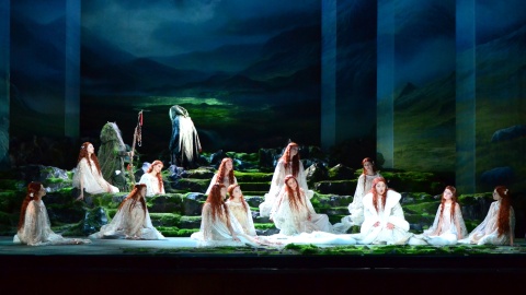 Opera „Łucja z Lammermooru” - zdjęcie z próby generalnej . Fot. Ireneusz Sanger