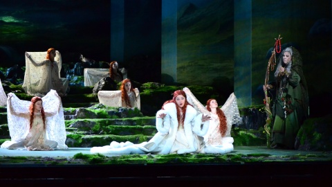 Opera „Łucja z Lammermooru” - zdjęcie z próby generalnej . Fot. Ireneusz Sanger