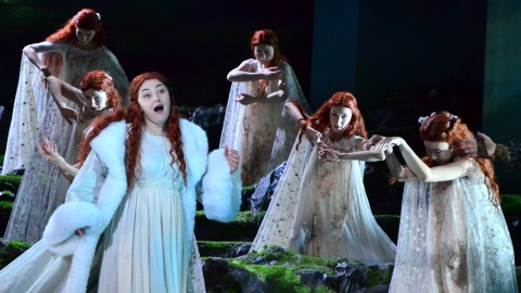 Opera „Łucja z Lammermooru” - zdjęcie z próby generalnej . Fot. Ireneusz Sanger