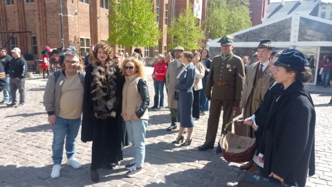Pokaz „Historyczna codzienność" zorganizowano w z okazji 24. Festiwalu Nauki i Sztuki/fot. Michał Zaręba