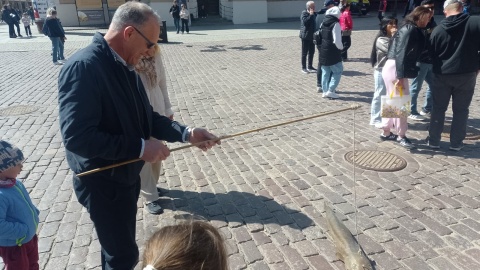 Pokaz „Historyczna codzienność" zorganizowano w z okazji 24. Festiwalu Nauki i Sztuki/fot. Michał Zaręba