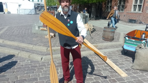 Pokaz „Historyczna codzienność" zorganizowano w z okazji 24. Festiwalu Nauki i Sztuki/fot. Michał Zaręba