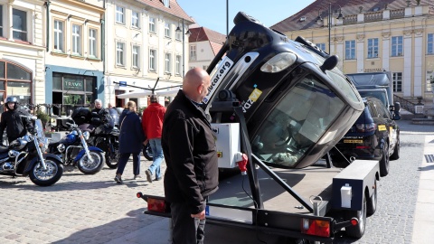 Akcja Motokrew na Starym Rynku w Bydgoszczy/fot. Tatiana Adonis