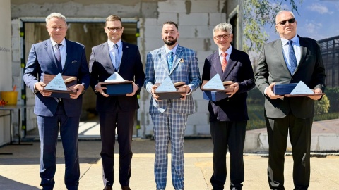 Kamień węgielny pod przyszłe Centrum Hodowli i Uprawy Roślin Politechniki Bydgoskiej został wmurowany na terenie kampusu Politechniki Bydgoskiej/fot. Izabela Langner