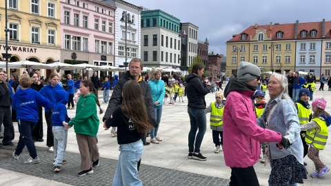 Bydgoski Stary Rynek stał się wielkim parkietem tanecznym/ Fot. PR PiK