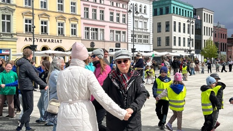 Bydgoski Stary Rynek stał się wielkim parkietem tanecznym/ Fot. PR PiK