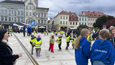 Bydgoski Stary Rynek stał się wielkim parkietem tanecznym/ Fot. PR PiK