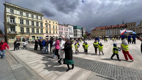 Bydgoski Stary Rynek stał się wielkim parkietem tanecznym/ Fot. PR PiK