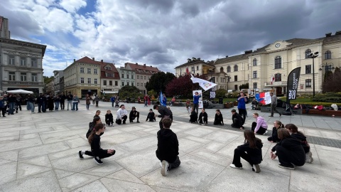Bydgoski Stary Rynek stał się wielkim parkietem tanecznym/ Fot. PR PiK