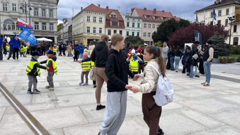 Bydgoski Stary Rynek stał się wielkim parkietem tanecznym/ Fot. PR PiK