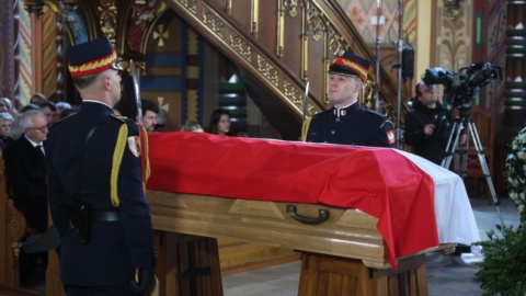 Ostatnie pożegnanie posła Łukasza Litewki w Sosnowcu/Fot. PAP/Jarek Praszkiewicz