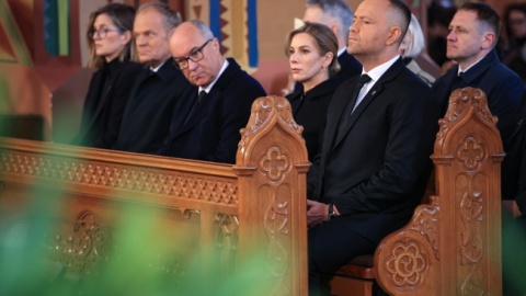 Ostatnie pożegnanie posła Łukasza Litewki w Sosnowcu/Fot. PAP/Jarek Praszkiewicz