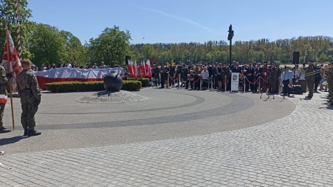 Dzień Flagi Rzeczypospolitej Polskiej, uroczystości w Toruniu/Fot. Monika Kaczyńska