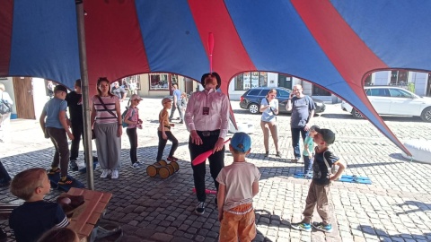 Miasteczko cyrkowe podczas Festiwalu Energa Teatry Uliczne/Fot. Monika Kaczyńska