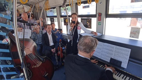 Po mieście kursował Muzyczny Tramwaj PROBALTIKI/fot. Monika Kaczyńska