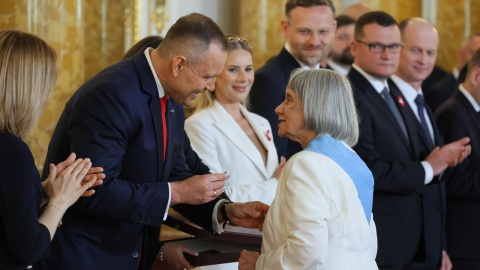 W niedzielę, podczas obchodów Święta Narodowego Trzeciego Maja prezydent Nawrocki wręczył zasłużonym Ordery Orła Białego, Krzyż Wielki Odrodzenia Polski oraz Krzyż Komandorski Orderu Odrodzenia Polski/fot. PAP/Paweł Supernak