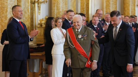 W niedzielę, podczas obchodów Święta Narodowego Trzeciego Maja prezydent Nawrocki wręczył zasłużonym Ordery Orła Białego, Krzyż Wielki Odrodzenia Polski oraz Krzyż Komandorski Orderu Odrodzenia Polski/fot. PAP/Paweł Supernak