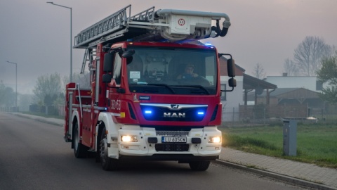 Od wtorkowego popołudnia strażacy walczą z pożarem lasu w pow. biłgorajskim w nadleśnictwie Józefów, który objął ok. 250 ha/ Fot. PAP/Wojtek Jargiło