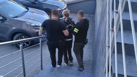 24-letni mieszkaniec Sępólna Krajeńskiego najbliższe trzy miesiące spędzi w areszcie/ Fot. policja