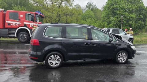 Wypadek w Białym Borze koło Grudziądza/fot. PSP Grudziądz