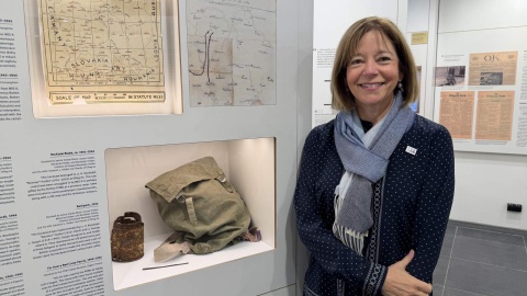 Susanna Bolten Connaughton w nowym muzeum w Szubinie/fot. Tomasz Kaźmierski