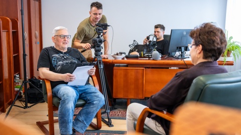 Na planie filmu „Piernikarki"/fot. Szymon Ździebło