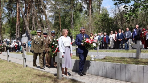 Bydgoszczanie oddali hołd ofiarom niemieckiego obozu wysiedleńczego w Smukale/Fot. Tatiana Adonis
