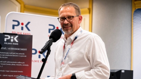 Redaktor naczelny Polskiego Radia PiK Cezary Wojtczak/fot. Izabela Langner