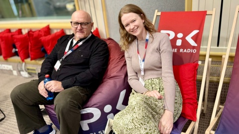 Jan Poniatyszyn z PR Opole i Julia Baranowska z PR Gdańsk/fot. Izabela Langner