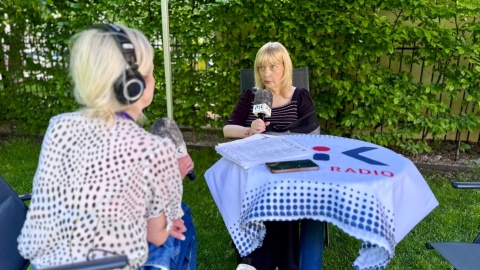Żaneta Walentyn (z prawej) i Bogumiła Wresiło z PR PiK/fot. Izabela Langner