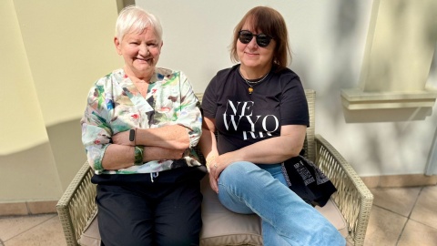 Maria Brzezińska z PR Lublin i Iwona Piętak z PR Rzeszów/fot. Izabela Langner