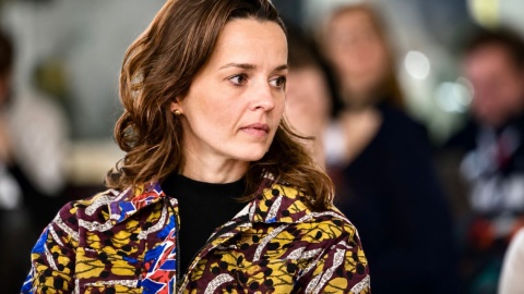 Martyna Wojtkowska ze Studia Reportażu Polskiego Radia/fot. Izabela Langner