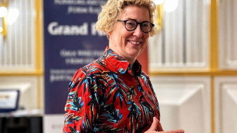 Agnieszka Czyżewska-Jacquemet - moderatorka warsztatów/ fot. Izabela Langner