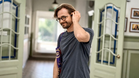 Michał Matus z Programu III Polskiego Radia/fot. Izabela Langner