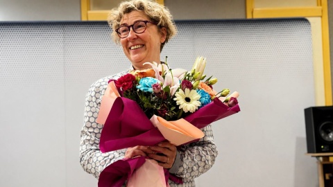 Moderatorka warsztatów Agnieszka Czyżewska-Jacquemet/fot. Izabela Langner