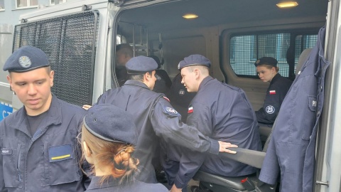 Drzwi otwarte w komendzie policji we Włocławku/fot. Radosław Jagieła