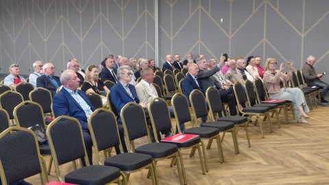 Sebastian Gajewski, wiceminister Rodziny, Pracy i Polityki Społecznej - był dzisiaj w podwłocławskim Kruszynie/Fot. Radosław Jagieła
