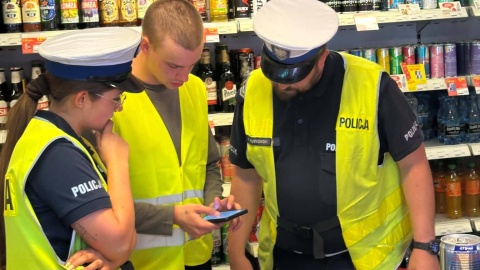 Przejazd Łatwoganga przez województwo kujawsko-pomorskie zabezpieczała policja. / Fot. KWP w Bydgoszczy